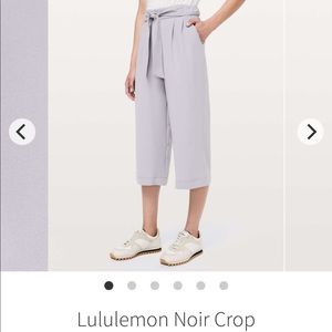 💛LuluLemon🍋 Noir Crop